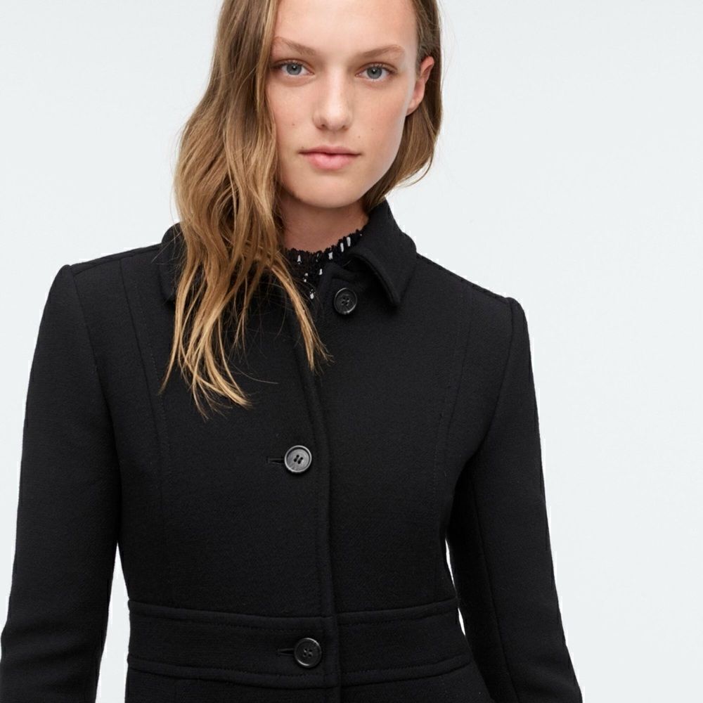 J Crew Lady Coat with Bell Sleeves